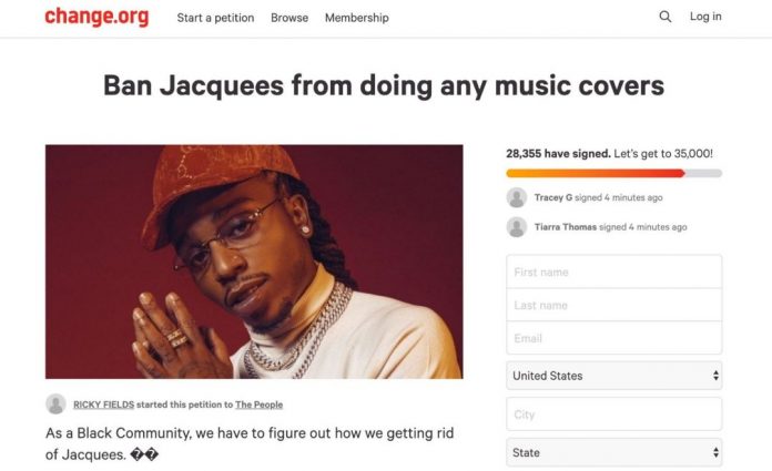 Jacquees Trolled With Petition