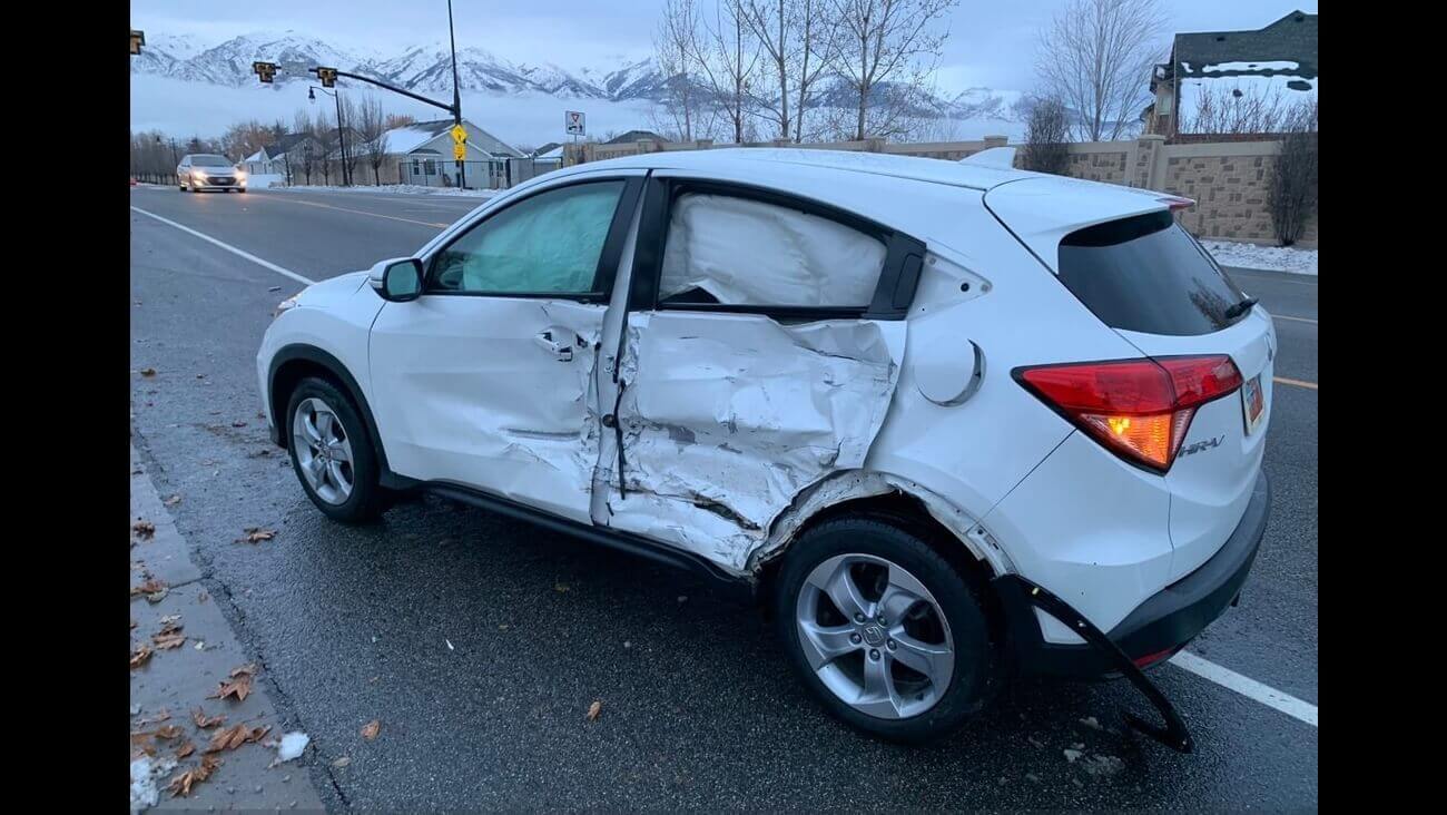 Utah Teen Crashes Car