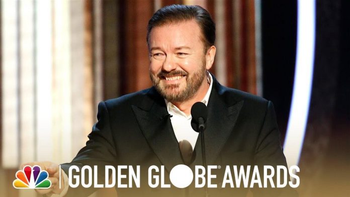 Gervaiss Golden Globes Monologue