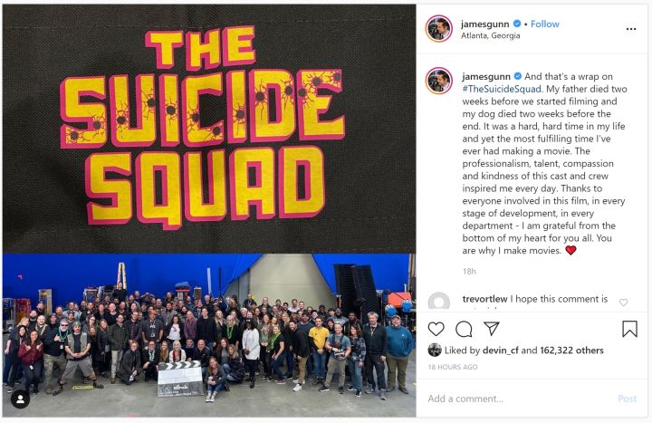 New Suicide Squad Wraps Filming