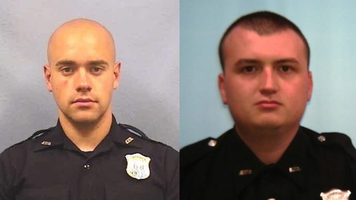 Officers Garrett Rolfe and Daniel Bronson