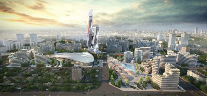 Futuristic City in Senegal