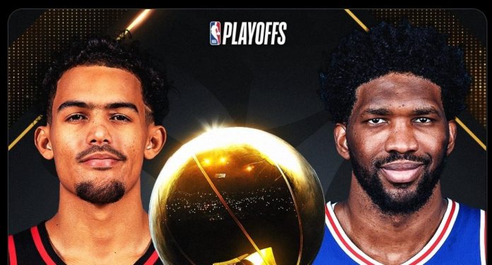 Trae Young, Joel Embiid NBA Playoffs