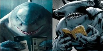 King Shark reading gag