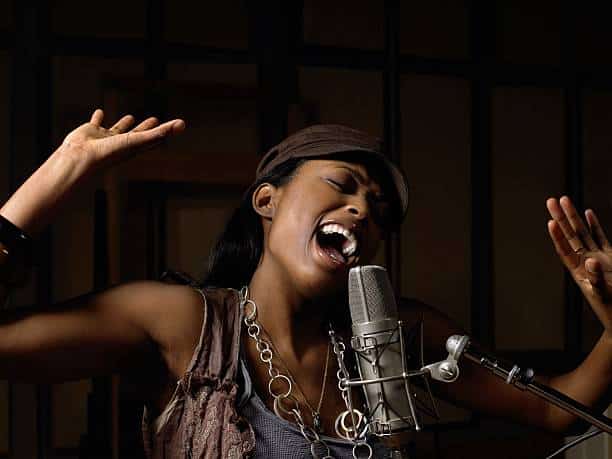 music industry artist singing